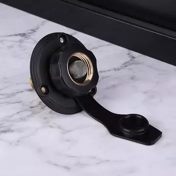 Фланец для заливки воды в автофургон White City с обратным клапаном, латунный, соединение для заливки воды в автофургон, замена впускного отверстия для воды в автофургон CHINA