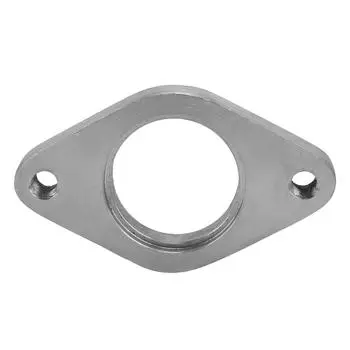 Фланец выпускного коллектора 38 мм из нержавеющей стали с 2 болтами, внешний фланец перепускного клапана, универсальный, подходит для автомобилей