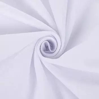 фланель moonfarm с начесом, ширина 150 см x длина фланелевая ткань, белая, 100% хлопок, сторона, прибл.. 15 М, (3m)