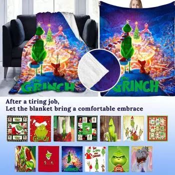 Фланелевое цифровое печатное одеяло, кондиционер, одеяло для дивана, подарок для девочки One Size