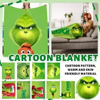 Фланелевое цифровое печатное одеяло, кондиционер, одеяло для дивана, подарок для девочки One Size