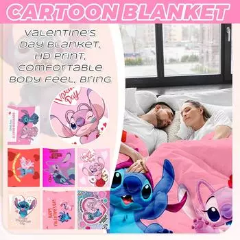 Фланелевое цифровое печатное одеяло, кондиционер, одеяло для дивана, подарок для девочки One Size