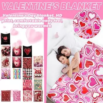 Фланелевое одеяло, мягкое и теплое одеяло, украшение дома One Size