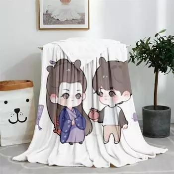 Фланелевое одеяло Одеяло с принтом Детское одеяло для кровати Детское одеяло 100*150cm