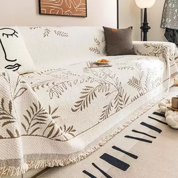 Фланелевое полотенце для дивана, чехол для дивана, пылезащитный чехол для гостиной, прямой ряд дивана, цельный чехол, ткань, устойчивая к царапинам, подушка 180*130cm