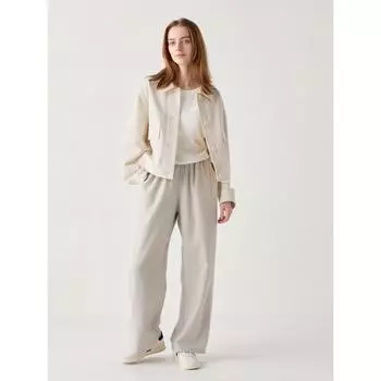 Фланелевые брюки Uniqlo 09 BLACK/WOMEN S