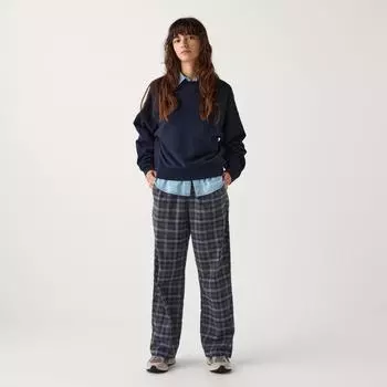 Фланелевые брюки UNIQLO в клетку C