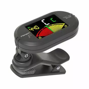 Flanger Chromatic Tuner Color Display Clip Tuner Black FT-12C Clip-on чёрный