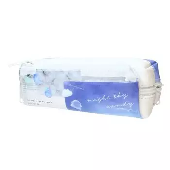 Flap 2 room pencil case NIGHT SKY CANDY