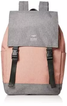 Flap Backpack THE DAY Nude [Anello] AT-H1151 Pink/Gray