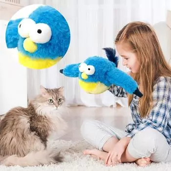 Flappychase, интерактивная игрушка для кошек Flappychase, игрушка для кошек Flying Bird, игрушка для кошек Flappychase-Bird Chase, игрушки для кошек Flying Bird для домашних кошек One Size