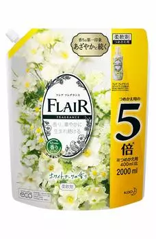Flare Fragrance Softener White Bouquet Сменный блок большой емкости 2000 мл [большая емкость] &