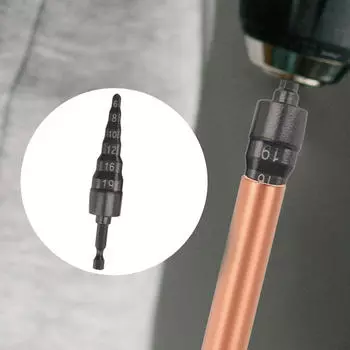 Flaring Conditioner Copper Tube Expander Manual Swage Tool Bit 6 in 1 Metric