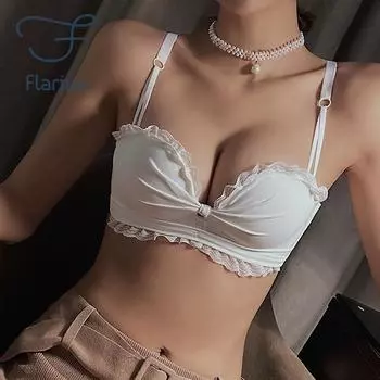 Flarixa, бесшовное кружевное сексуальное нижнее белье, беспроводной тонкий женский бюстгальтер, удобный женский бюстгальтер без косточек, удобное нижнее белье, бюстгальтер для девочек