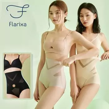 Flarixa Waist Cincher Трусики с контролем живота Женское нижнее белье для похудения Bodyshaper Твердое корректирующее белье для девочек Нижнее белье Корсет Женские трусы Подъемник ягодиц