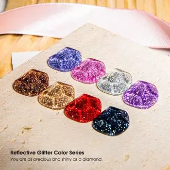 Флэш-алмазный клей для ногтей Клей для дизайна ногтей Клей для пластикового лака для ногтей Популярный цвет Сломанный алмазный клей для снятия