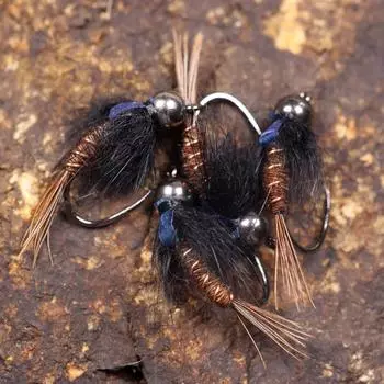 Flash Back хвост фазана, нимфа, муха, вольфрамовая бусина, голова, мокрая нимфа, искусственная приманка для рыбалки на форель, хариус, панфиш