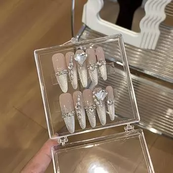 Флэш Градиент Скошенные Края Битые Бриллианты Жемчуг Нагроможденные Бриллианты Ледниковый Кошачий Глаз Можно Отсоединить Носимая Броня XS