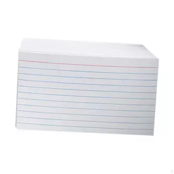 Флэш-карты Индекс Мемо Сменная Бумага Линованная В Линейку Заметки Для Школьной Парты 200 sheet white