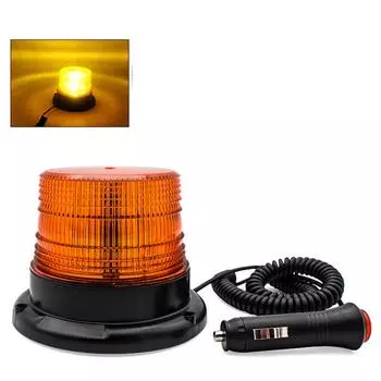 Flashing Strobe Emergency LED Light Car Auto Amber Lamp Magnetic