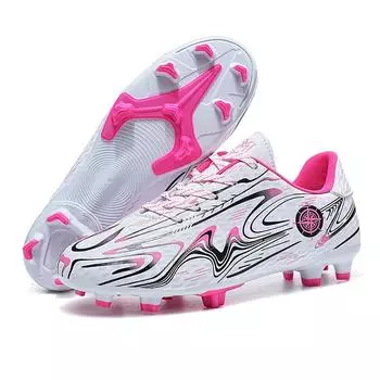 Flat bottom large size children s long nail football shoes men s outdoor primary and secondary school students broken nail training shoes youth sp 31