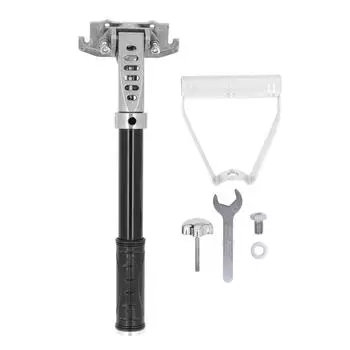 Flat Box Extension Handle Adjustable Angle Aluminum Alloy Drywall Finisher Handle Kit for Wall Paint