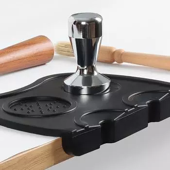 Плоский эспрессо-тампер, легко моется, с плоским основанием, для кофе-давки для дома 53mm