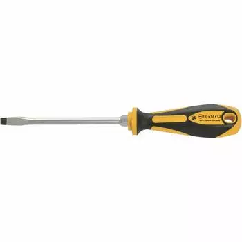 Flat head screwdriver hexagonal Blade tip 12mm x shaft length 200mm 315mm Grip []BONDHUS (with bolster) [Total length diameter 36mm] No.2066