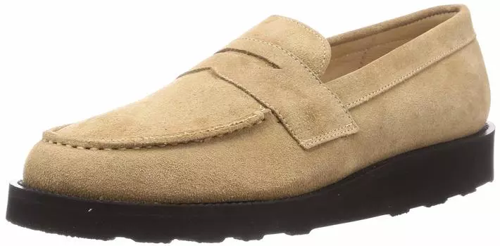 Flat Loafer 2018 cm [Kaminand] Men s S.BEIGE 25.0
