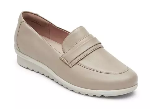Flat Loafer True Flex Chenol Loafer Hummus cm W [Rockport] Women s 22.5
