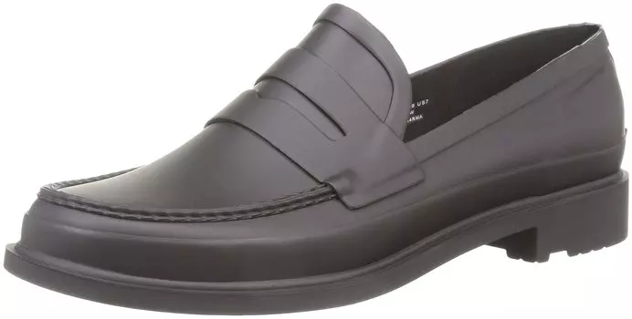 Flat Loafers Refined Penny Loafers Black cm 2A [Hunter] [Men s] 25.0 чёрный