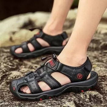 Flat Male Shoe Breathable Daily Use Beach Men s Sandal Casual Luxury 2024 Adult Trend New Summer Low Price Original 39 Designer 38