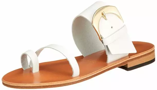 Flat Sandals A07 WHITE cm [Mauro DiBari] Women s 24.5 белый
