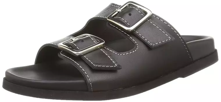 Flat Sandals cm [Mauro DiBari] A20_NERO Women s 24.0 cm~24.5