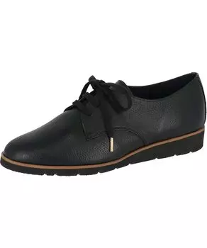 Flat Shoes Round Toe Heel 3cm Genuine Leather WIN314 BL cm 2E [Success Walk] Women s 23.0