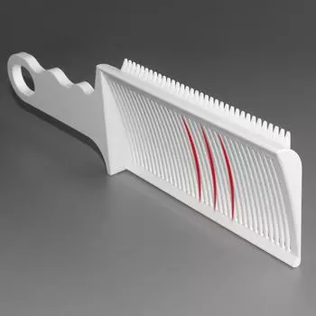 Плоская верхняя часть расчески для стрижки волос Профессиональная парикмахерская машинка для стрижки волос для мужчин Термостойкая расческа для стрижки волос Инструменты для салонной укладки