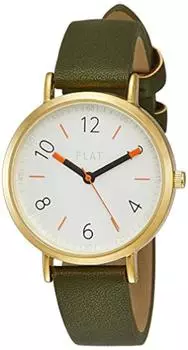 [Flat] Watch H03719A-1-KHA Women s Green