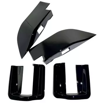 Flatland New Alphard 40 Series Vellfire 40 Series Аксессуары для интерьера Пользовательские детали Комплект крышек переключателей дверей задних сидений (2-й ряд)