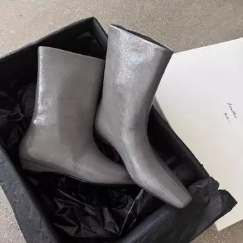 Flats Women s Ankle Boots Designer Fad Winter Shoes 2026 Chelsea Boots New Trend Goth Gladiator Brand Walking Short Mujer Botas 35