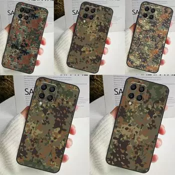 Flecktarn камуфляж камуфляж для Samsung Galaxy M15 M55 M13 M33 M53 M21 M31 M51 M30s M20 M14 M34 M54 M12 M32 M52 чехол Samsung M20