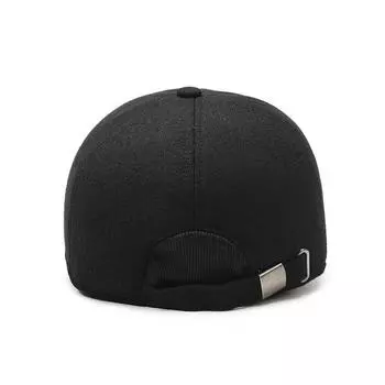 Флисовые и более толстые кепки для пожилых людей с защитой ушей, теплые и морозостойкие бейсболки, мужские шапки, кепки для людей среднего и пожилого возраста Adjustable серый