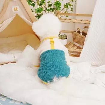 Fleece Jacket for Dogs Dog Coat Chihuahua Clothes French Bulldog Clothing Puppy Sweatshirt Dog Costume Jumpsuit Autumn Winter S