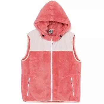 Fleece Vest Elmo Fleece Vest S [Chums] Men s Pink/White