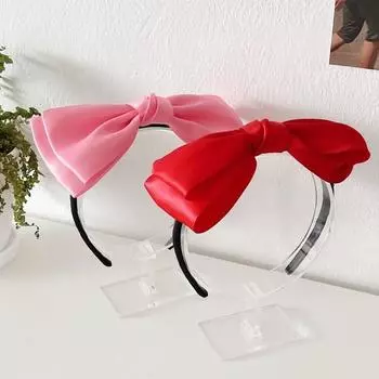 Fleida Girls King Ribbon Headband Ободок для волос для детей начальной школы