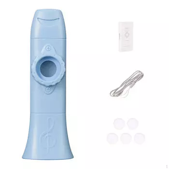 Флейта Kazoo Easy Play с шейным ремешком для начинающих и любителей музыки розовый