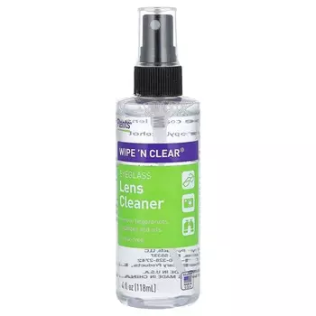 Flents, Wipe N Clear, очиститель для линз солнцезащитных очков, 4 жидких унции (118 мл)