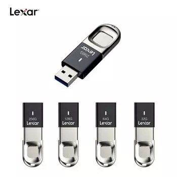 Флеш-накопитель Lexar JumpDrive Fingerprint F35 USB 3.0 64GB