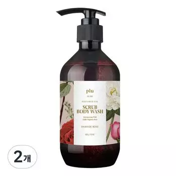 Fleur Perfumed Spa Scrub Body Wash с ароматом дамасской розы, 2 упаковки, 500 г