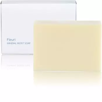 Fleuri Mineral Moist Soap Мыло для умывания лица Мыло не только для лица, но и для тела Содержит натуральные ингредиенты Без добавок 100%