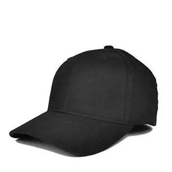FLEXFIT Flexfit Twill Cap Hat для мужчин и женщин Deep Deep (Черный/черный) чёрный